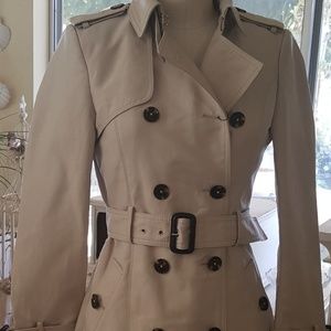 Zara beige trench coat